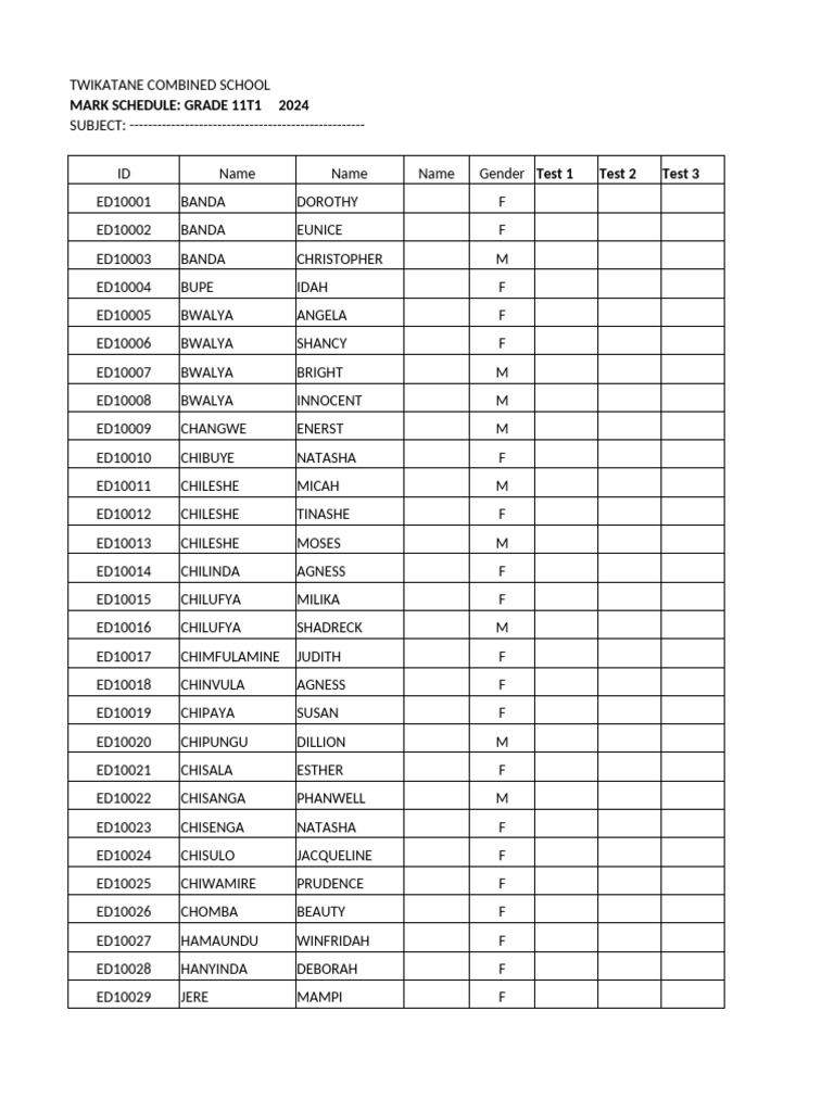 Term 2 Checklists | PDF
