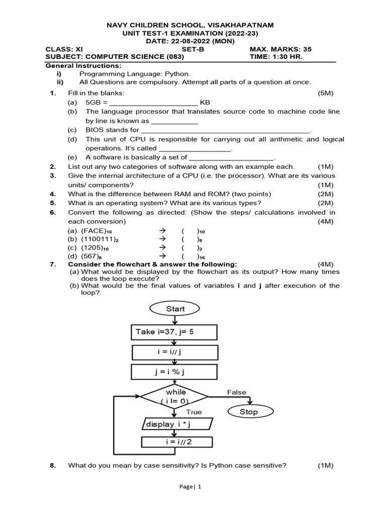Page - 1 | PDF | Central Processing Unit | Control Flow