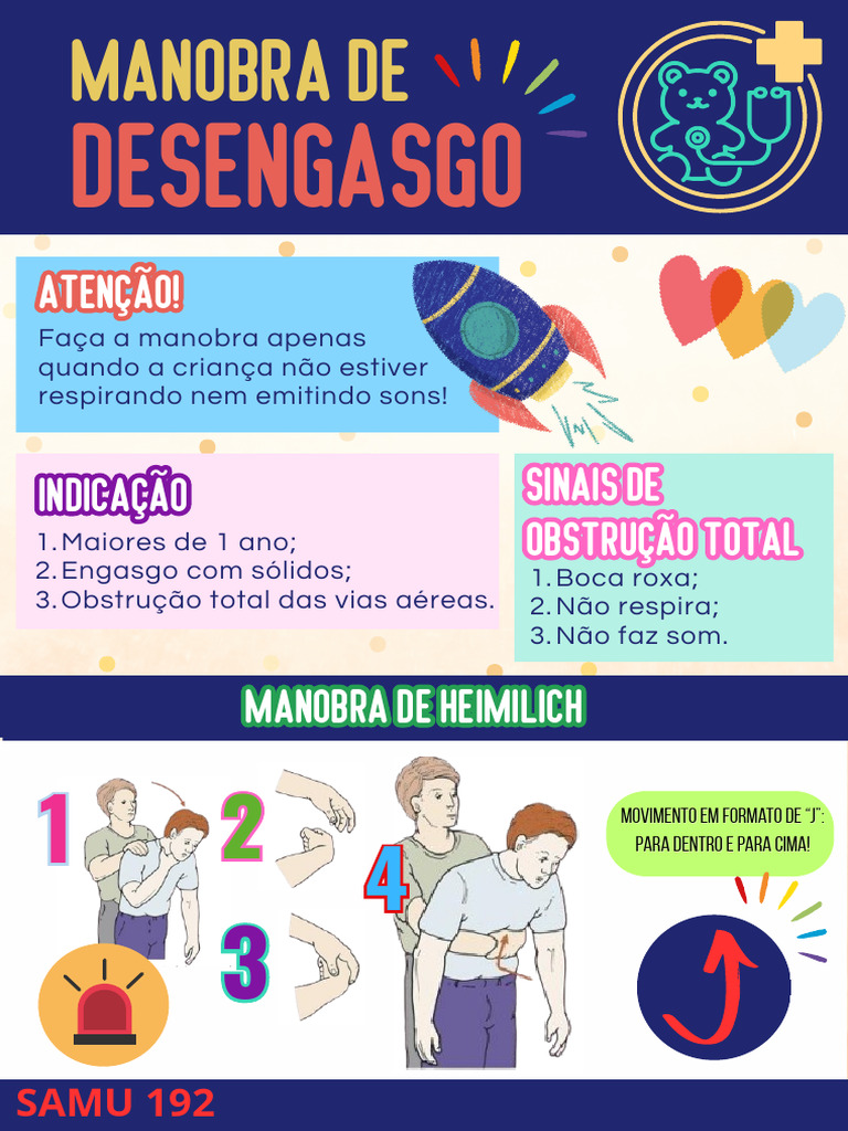 Manobra de Desengasgo em Crianças | PDF