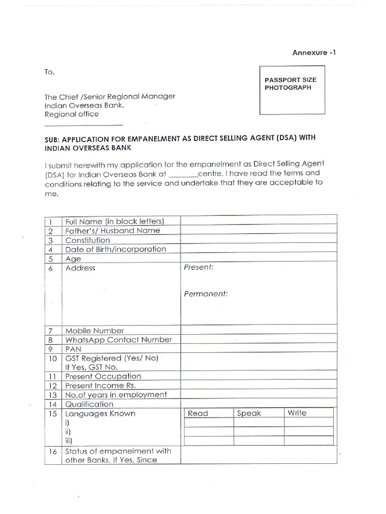 DSA HLC Application | PDF