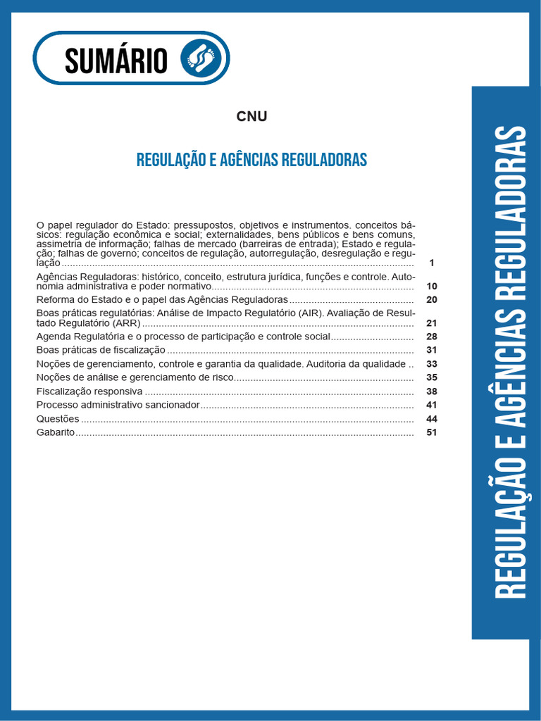 Regulação e Agências Reguladoras: Fundamentos | PDF | Economia ...