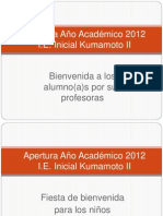 Apertura Año Académico 2012