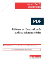 Défense Et Illustration de La Dissuasion Nucléaire