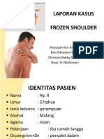 Frozen Shoulder Syndrome