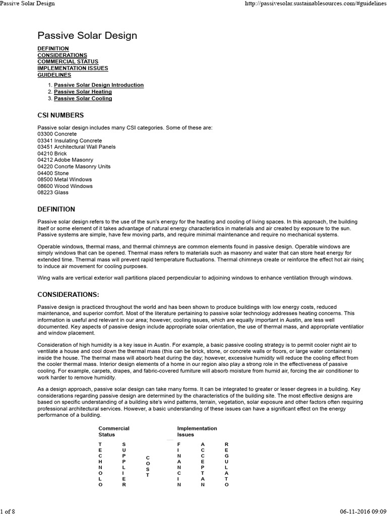 Understanding Passive Solar Design | PDF | Window | Solar Energy