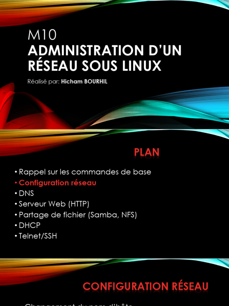 Administration réseau sous Linux | PDF | Adresse IP | I Pv6