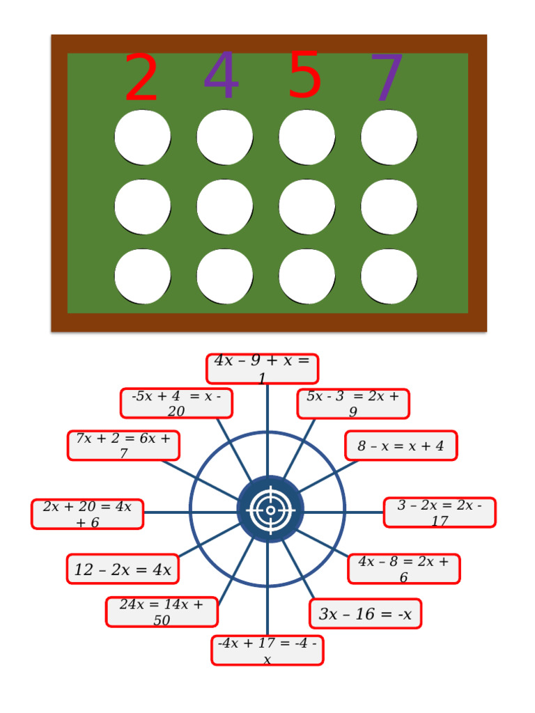 Jogo Conecta - Equação Do 1º Grau | PDF | Equações