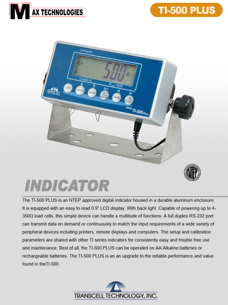 Ti 500 | PDF