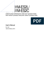 MB Manual Ga-g31m-Es2l (Es2c) 2.x e