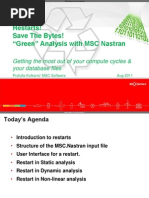 Restart Nastran