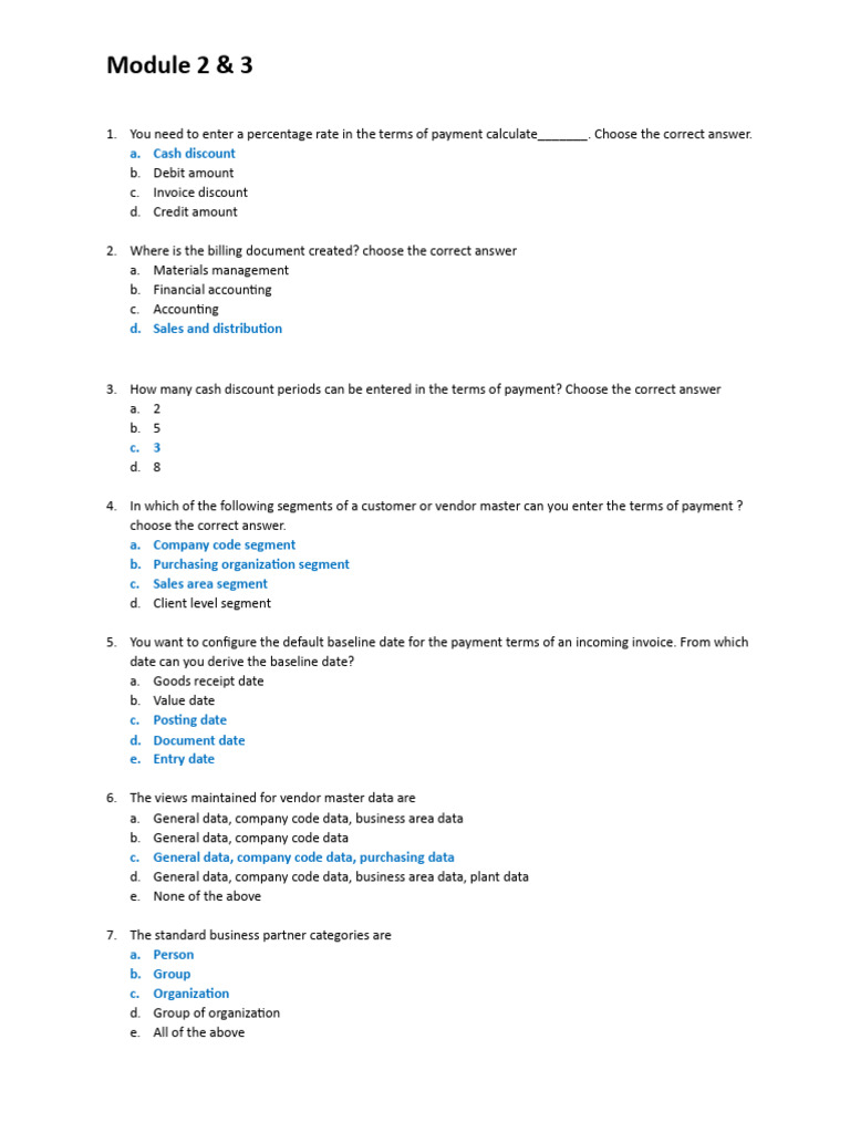 Module 2 & 3 | PDF | Payments | Point Of Sale