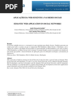 Web Semantica e as Rede Sociais