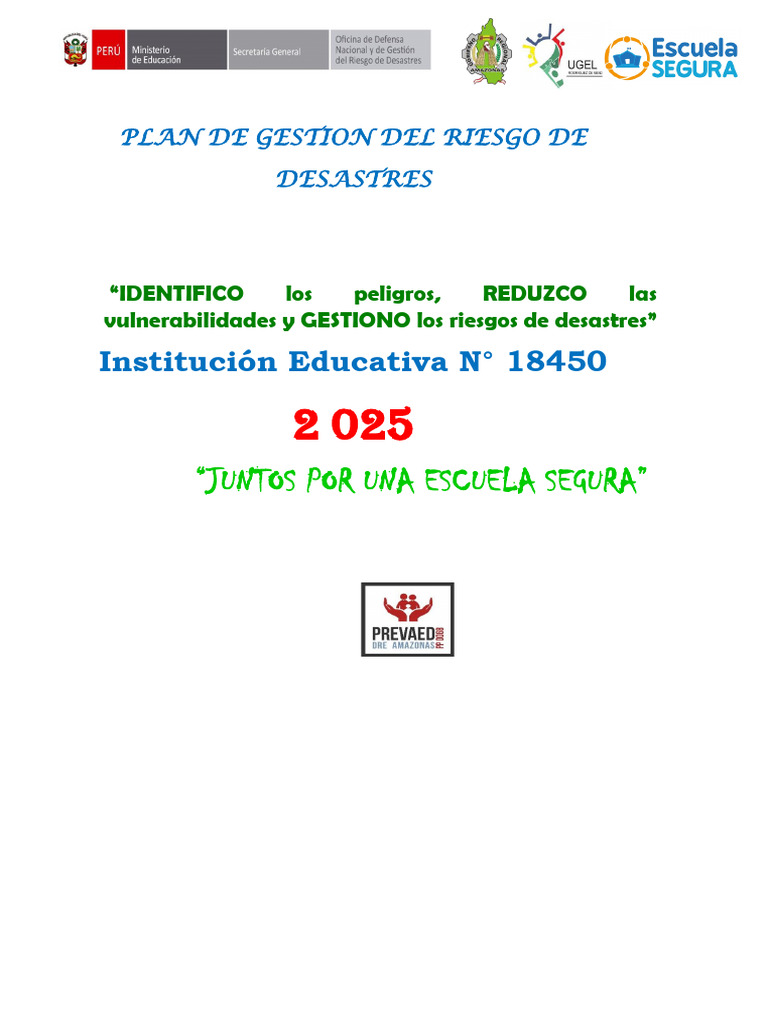 PGRD 2025 | PDF | Radiación | Relámpago