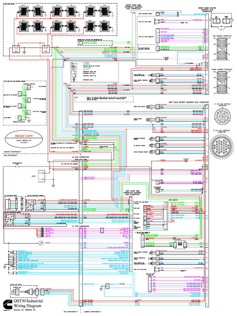 Wiring Diagram QST30 Industrial | PDF