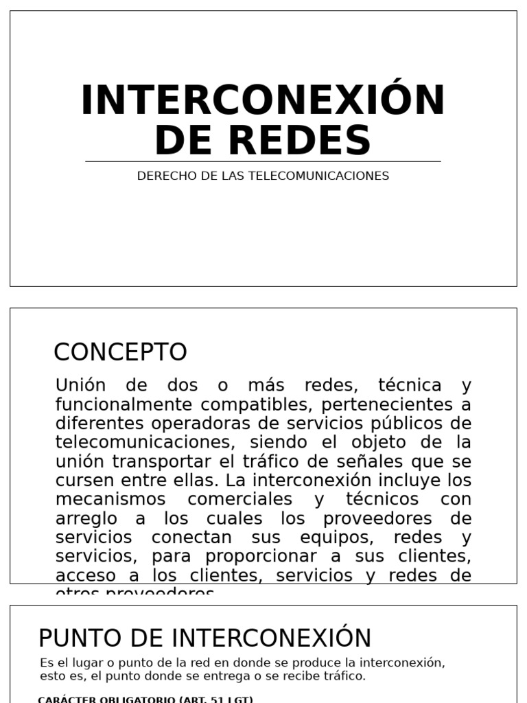 INTERCONEXION | PDF