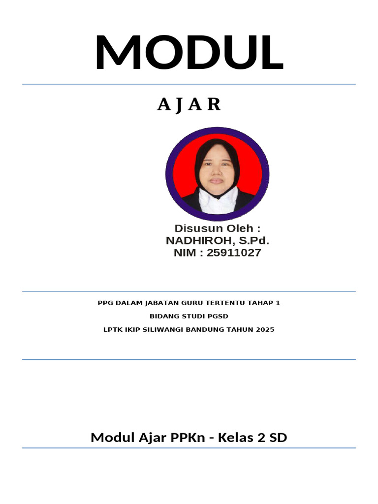 Modul Ajar PPKn Kelas 2 SD | PDF