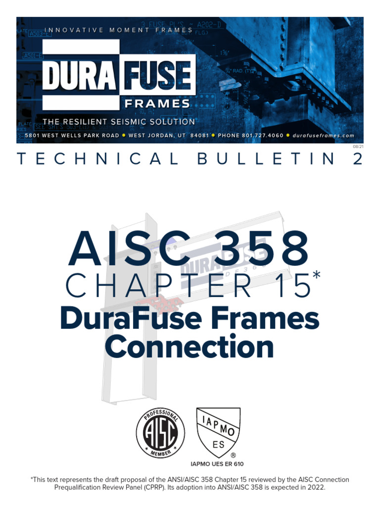 DuraFuse Frames Connection Guide | PDF | Screw | Strength Of Materials
