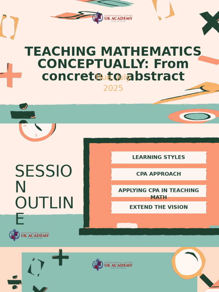 CPA Approach: Teaching Math Effectively | PDF | Learning Styles ...