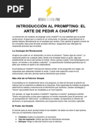 Domina el Método ROCE para Prompts | PDF | Inteligencia artificial ...