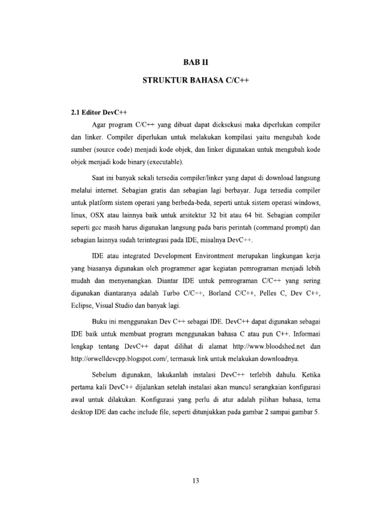 Belajar Pemrograman C dan C++ | PDF