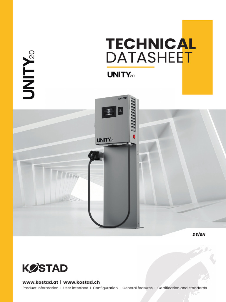 Kostad UNITY 20 Wallbox Overview | PDF | Power Electronics | Electrical ...