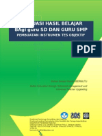 Download Modul Evaluasi Hasil Belajar - Tes Objektif by niniakibalangantrang SN89389761 doc pdf