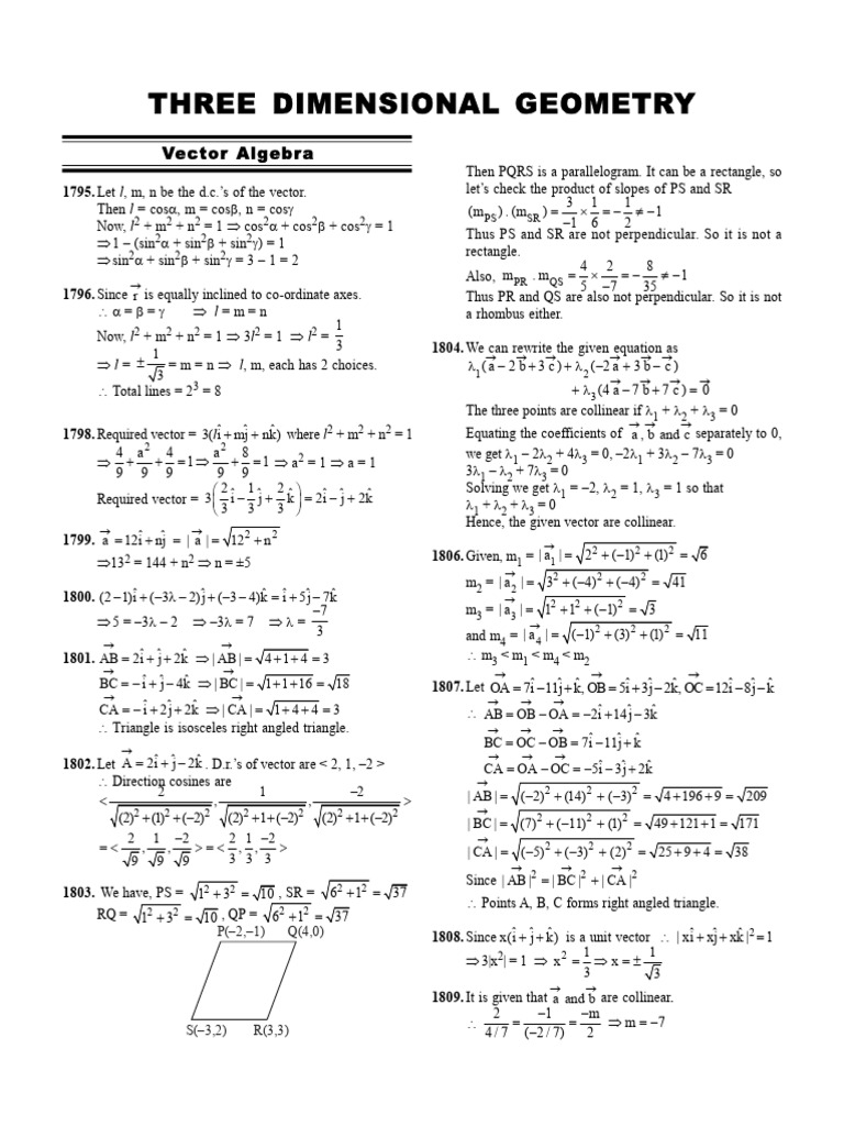 4th 3D Geometry Sol Page 311-332 | PDF | Euclidean Geometry | Classical ...