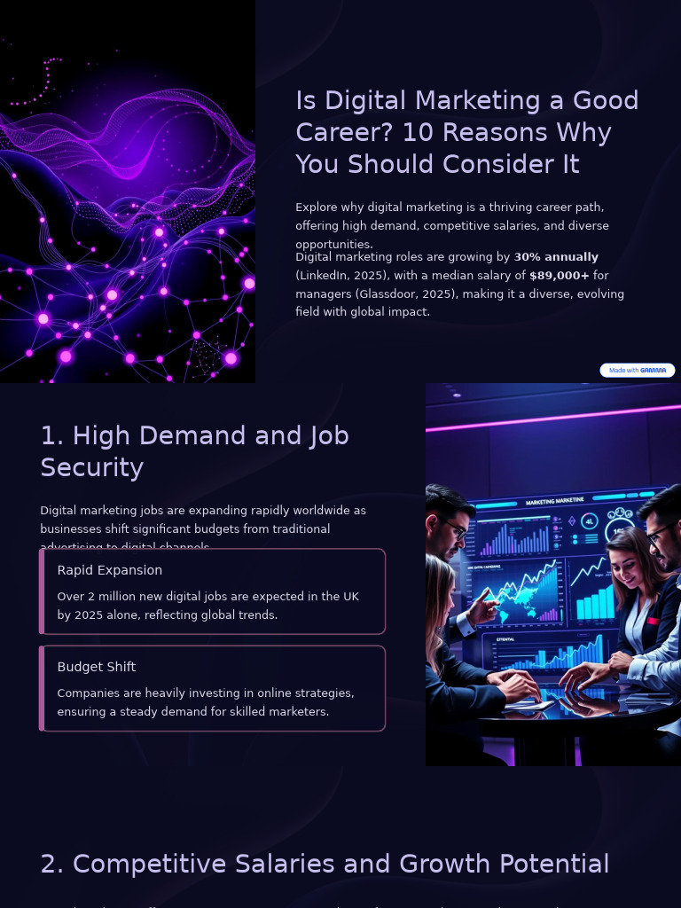 Is Digital Marketing A Good Career 10 Reasons Why You Should Consider ...