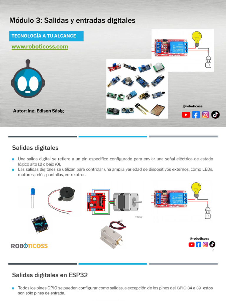 Modulo+3 +salidas+y+entradas+digitales | PDF | Tecnología de ...