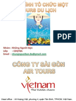 Nhom12 - Nhungnguoiban - Cdqt8a - Quy Trinh To Chuc Mot Tours Du Lich