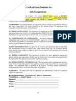 Sub Fee Agreement To PDF