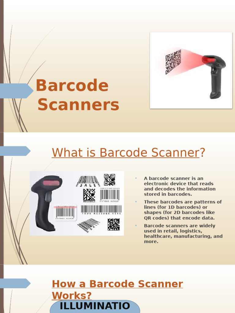 Types of Barcode Scanners Explained | PDF | Barcode | Image Scanner