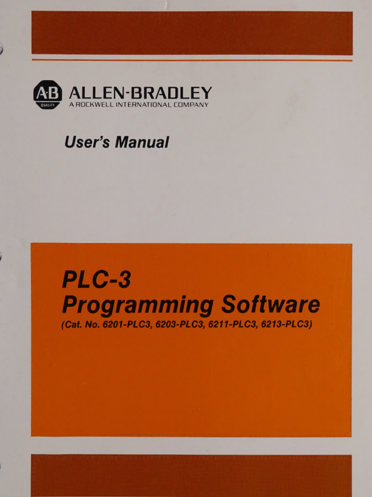 PLC-3 Programming Software Manual | PDF | Cursor (User Interface ...