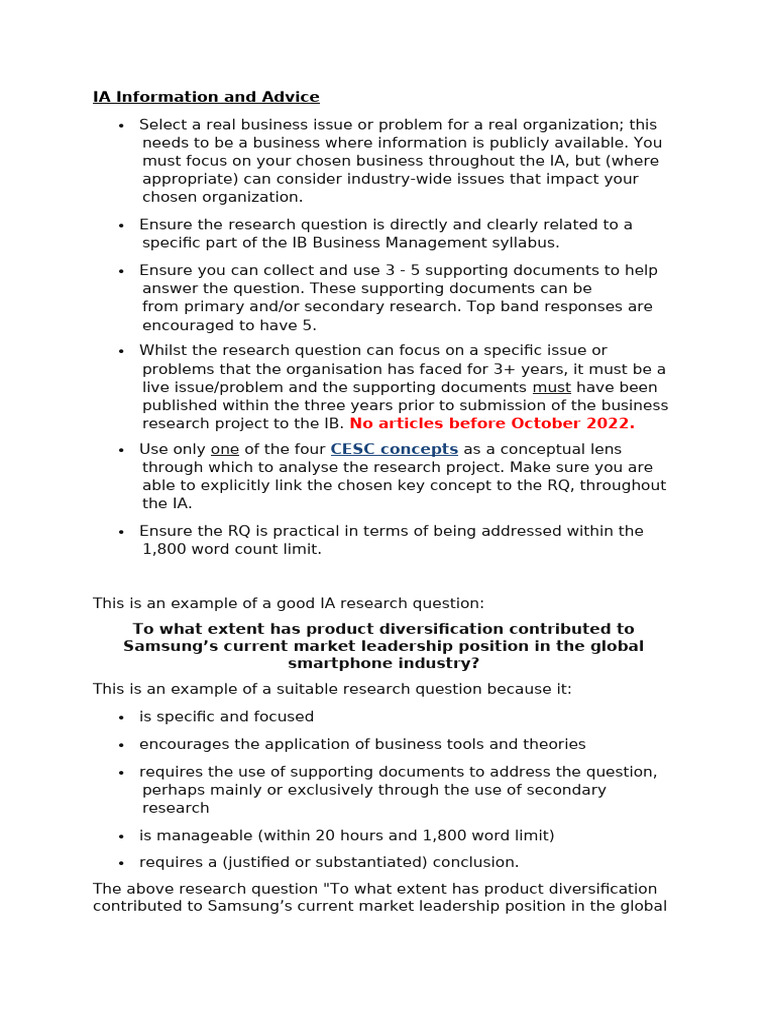 BM IA Information and Advice | PDF | Methodology | Scientific Method