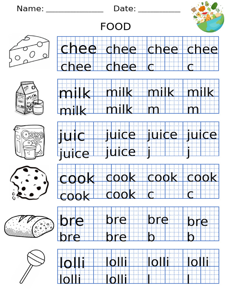 Fingerprints 2 - Unit 7 - Food - Tracing | PDF