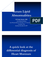 Serum Lipid Abnormalities