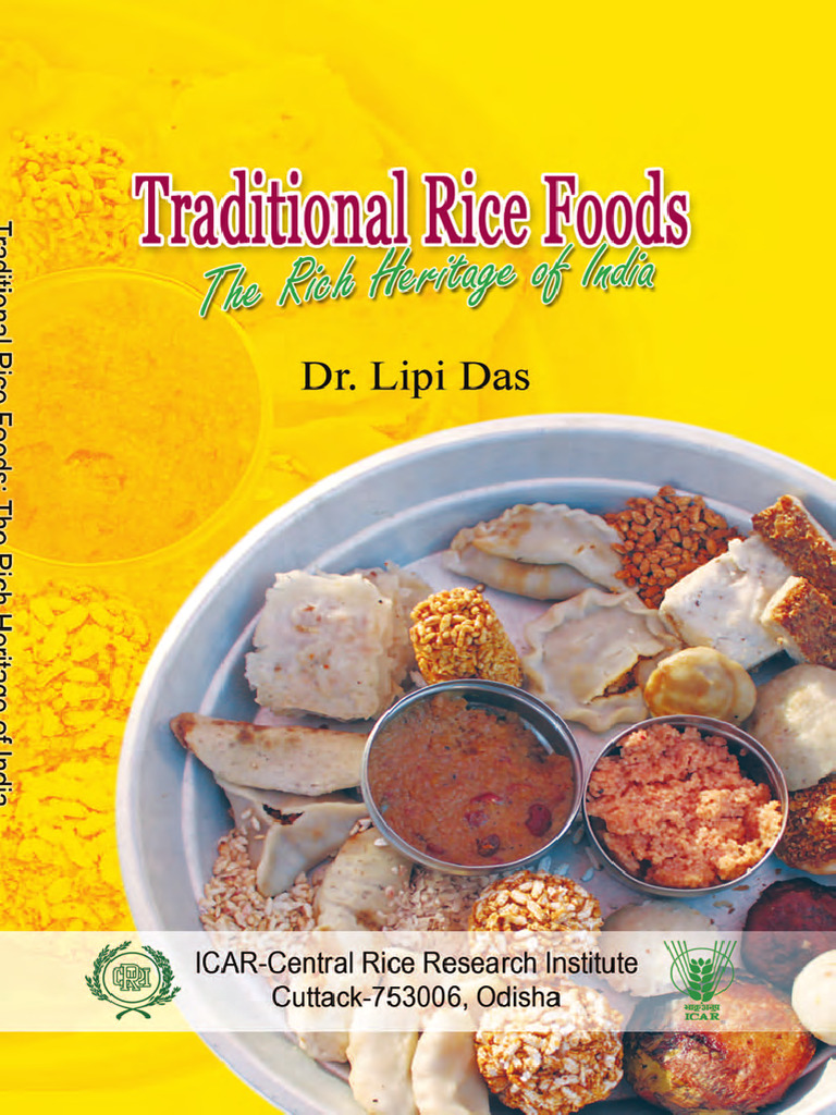 Rice Based Food Book | PDF | Rice | Cereals