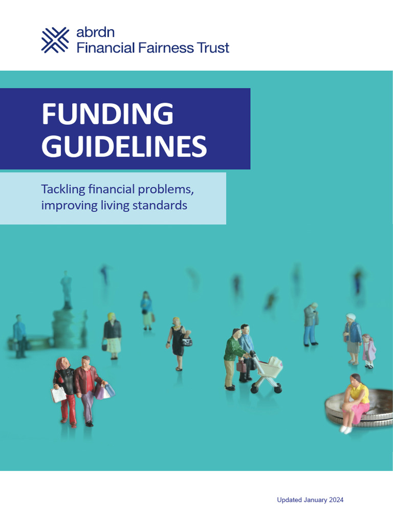 Funding Guidelines for Financial Well-Being | PDF | Cost Of Living ...