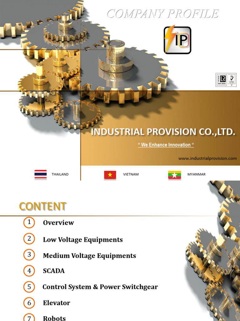 Industrial Provision Company Profile | PDF | Programmable Logic ...