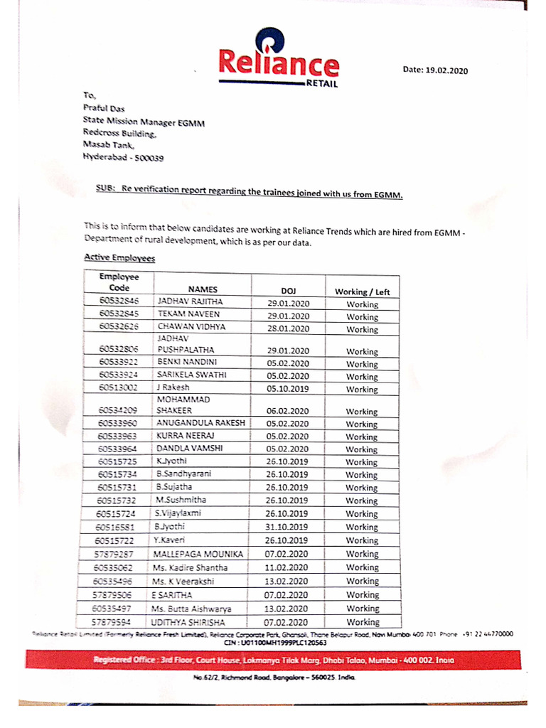 Reliance Trands - 2265448177073826974 | PDF