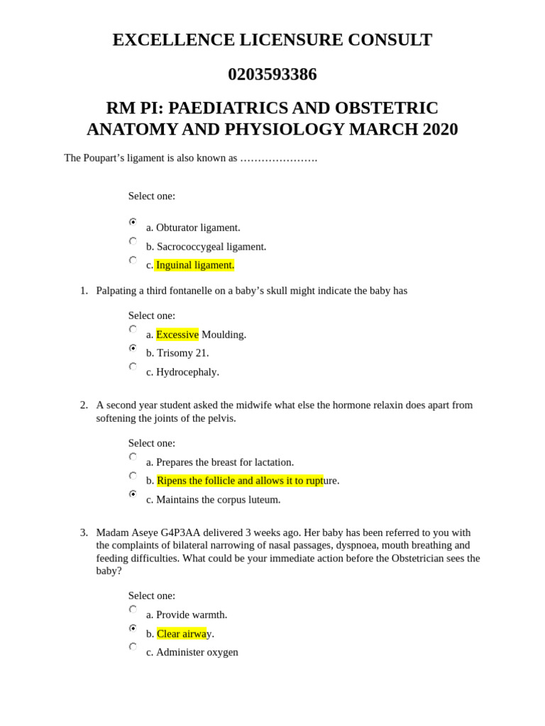 Obs Anatomy ND Physlgy 2 | PDF | Childbirth | Pelvis