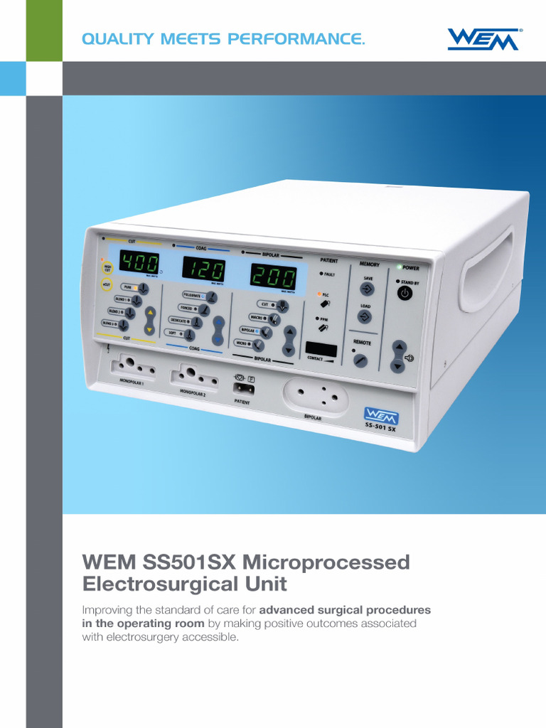 Brosur WEM Ss501sx | PDF