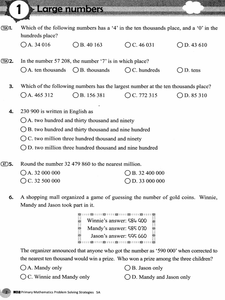 01 Large Numbers | PDF