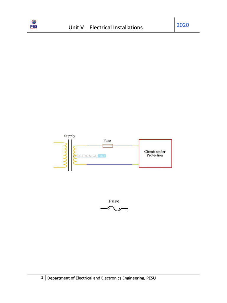 Understanding Electrical Fuses and Types | PDF | Fuse (Electrical ...