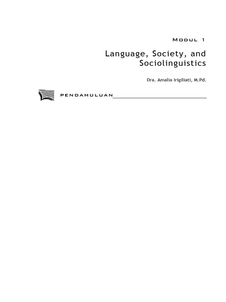 Sociolinguistics and Language Use | PDF | Family | Linguistics