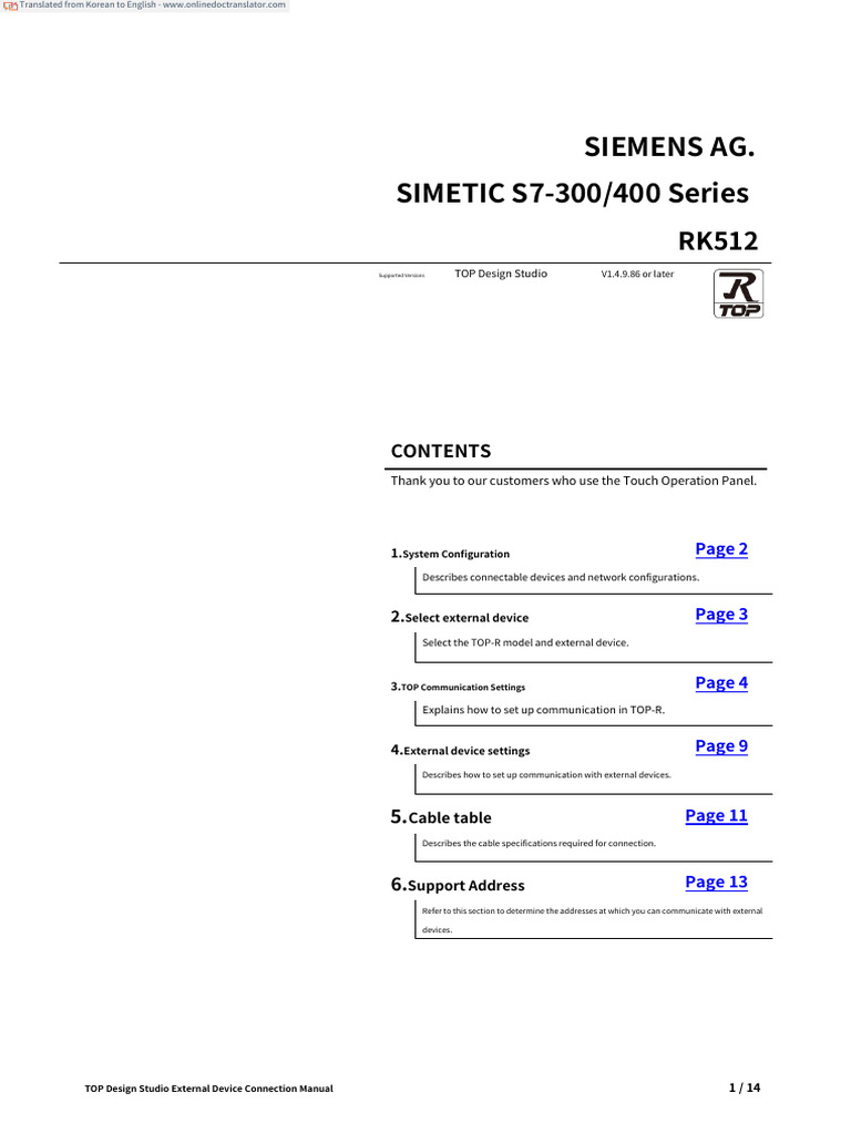 Siemens S7-300/400 Connection Guide | PDF | Computer Science | Computer ...