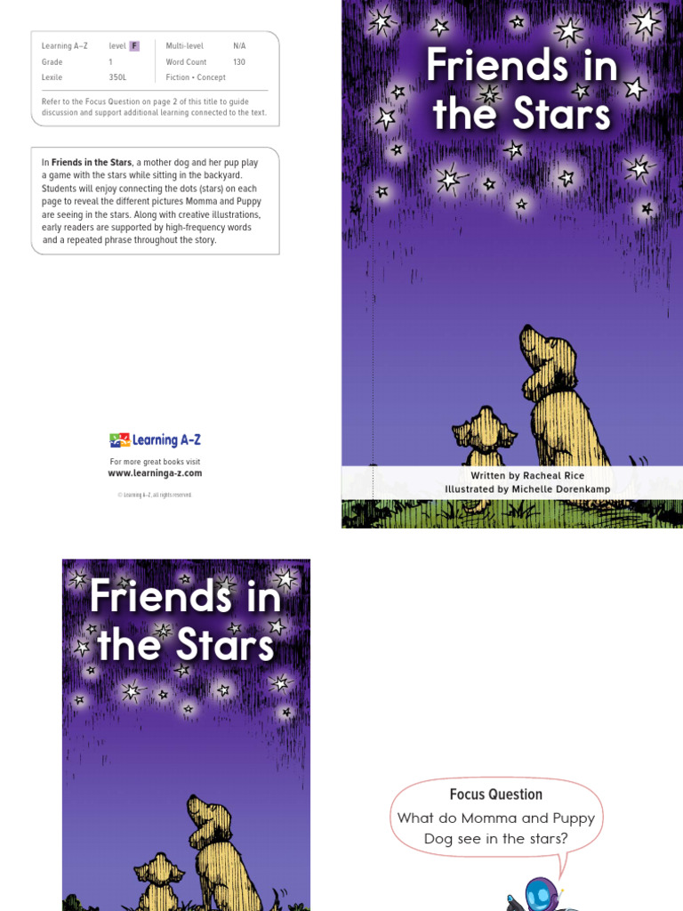 Friends in the Stars: A Level F Story | PDF | Dogs | Subspecies Of ...