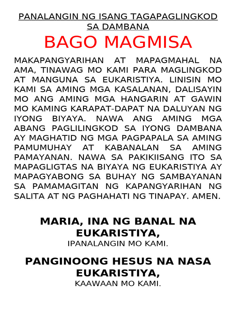 Prayer | PDF