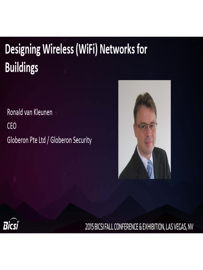 WiFi Network Design Workshop Overview | PDF | Wi Fi | Wireless Access Point
