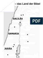Palästina - das Land der Bibel (mit Fotos in alphabetischer Reihenfolge & Lösung)